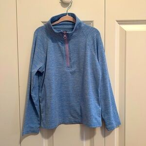 Crewcuts Kids 1/2 Zip Blue Long Sleeve XS 4-5